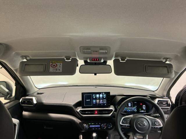 ロッキープレミアムG HEVバックカメラ付き 電動格納式ドアミラー 追従式クルーズコントロール 衝突被害軽減 盗難防止 衝突安全ボディ アルミホイル LEDライト ETC付 オートLED Sヒーター TV(栃木県)の中古車