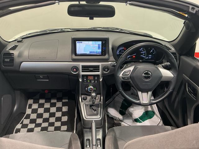 コペンセロ Sキ−フリ− LED ナビTV 盗難防止システム 運転席エアバッグ ABS ターボエンジン Wエアバック インテリキー 衝突安全ボディ ESC シートヒーター メモリーナビ タバコ臭(栃木県)の中古車