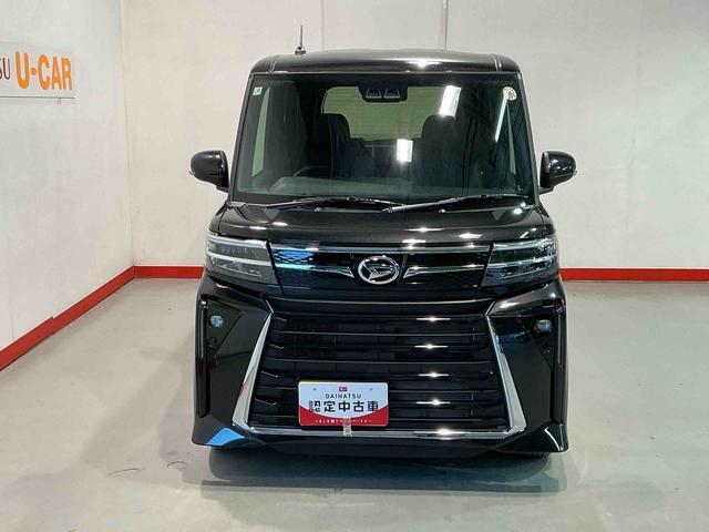 タントカスタムＸ衝突軽減ブレーキ　リアコーナーセンサー　車線逸脱防止　アイドリングストップ機能　盗難警報装置　ＬＥＤ　ワンオーナー　キーレスエントリー　前席シートヒーター　オートＬＥＤ　電動格納ミラー　スマキー（栃木県）の中古車