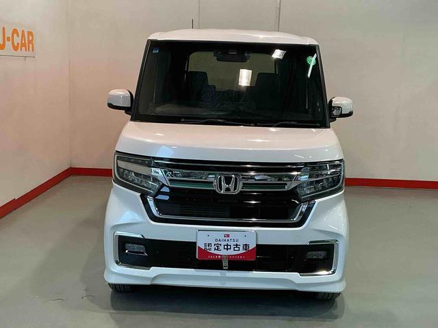 Ｎ−ＢＯＸカスタムＬターボ衝突軽減ブレーキサポート　電動格納ドアミラー　ＬＥＤヘッドライ　車線逸脱警報システム　アルミ　アイドリングＳ　ターボエンジン　エアバック　スマートキープッシュスタート　ＡＢＳ　バックカメラ付き　ＥＴＣ（栃木県）の中古車