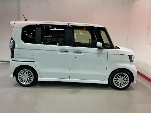 Ｎ−ＢＯＸカスタムＬターボ衝突軽減ブレーキサポート　電動格納ドアミラー　ＬＥＤヘッドライ　車線逸脱警報システム　アルミ　アイドリングＳ　ターボエンジン　エアバック　スマートキープッシュスタート　ＡＢＳ　バックカメラ付き　ＥＴＣ（栃木県）の中古車