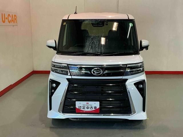 タントカスタムＸ３６０°カメラ　衝突軽減ブレーキ　リアコーナーセンサー　車線逸脱防止　アイドリングストップ機能　ＴＶ　盗難警報装置　ＬＥＤ　キーレスエントリー　前席シートヒーター　オートＬＥＤ　スマキー（栃木県）の中古車