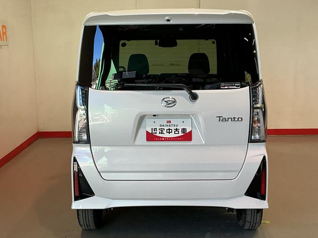 タントカスタムＸ３６０°カメラ　衝突軽減ブレーキ　リアコーナーセンサー　車線逸脱防止　アイドリングストップ機能　ＴＶ　盗難警報装置　ＬＥＤ　キーレスエントリー　前席シートヒーター　オートＬＥＤ　スマキー（栃木県）の中古車