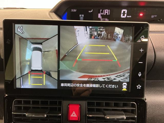 タントカスタムＸ３６０°カメラ　衝突軽減ブレーキ　リアコーナーセンサー　車線逸脱防止　アイドリングストップ機能　ＴＶ　盗難警報装置　ＬＥＤ　キーレスエントリー　前席シートヒーター　オートＬＥＤ　スマキー（栃木県）の中古車