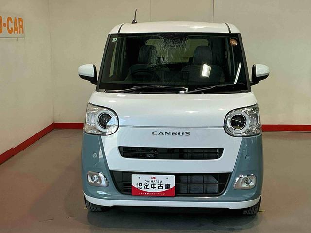 ムーヴキャンバスストライプスＧ前後障害物センサー　アイドルストップ　セキュリティアラーム　スマートキープッシュスタート　Ｓヒーター　キーフリーキー　ＬＥＤライト　車線逸脱警報　ベンチシート　オートハイビーム（栃木県）の中古車