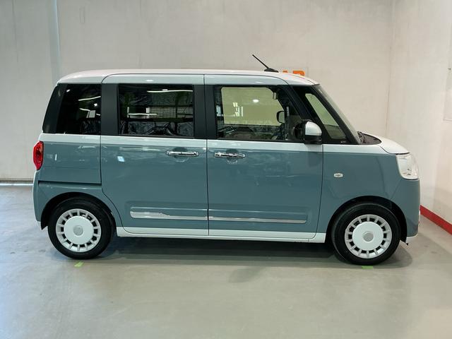 ムーヴキャンバスストライプスＧ前後障害物センサー　アイドルストップ　セキュリティアラーム　スマートキープッシュスタート　Ｓヒーター　キーフリーキー　ＬＥＤライト　車線逸脱警報　ベンチシート　オートハイビーム（栃木県）の中古車