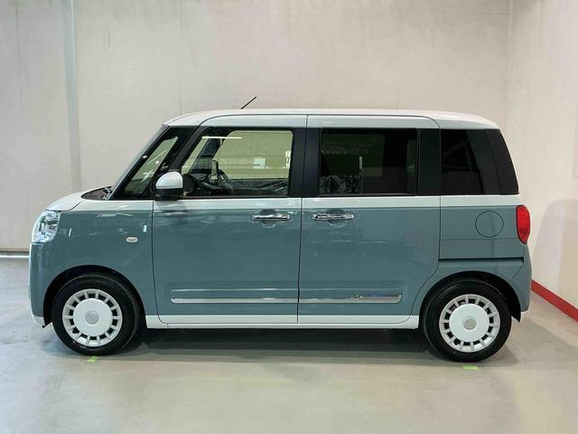 ムーヴキャンバスストライプスＧ前後障害物センサー　アイドルストップ　セキュリティアラーム　スマートキープッシュスタート　Ｓヒーター　キーフリーキー　ＬＥＤライト　車線逸脱警報　ベンチシート　オートハイビーム（栃木県）の中古車