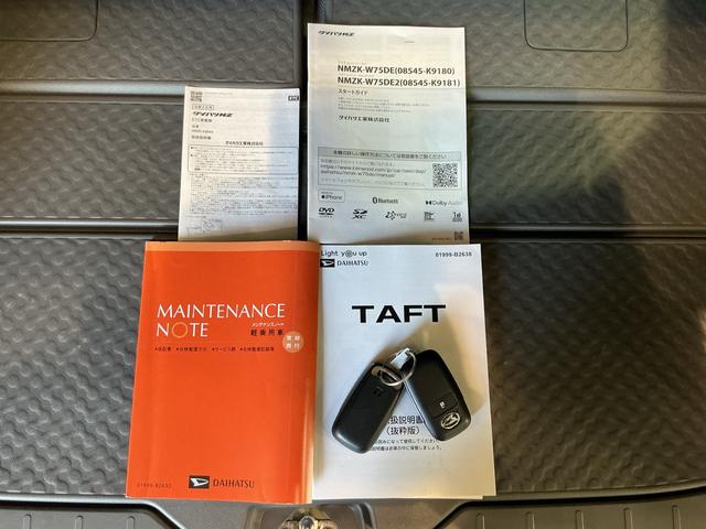 タフトX電動ミラー ハイビームアシスト 安全ボディ キーフリー レーンキープ ETC装備 ナビ&TV メモリナビ LEDヘッドライト ガラスルーフ スマートキ− オートライト アイドリング セキュリティ(栃木県)の中古車