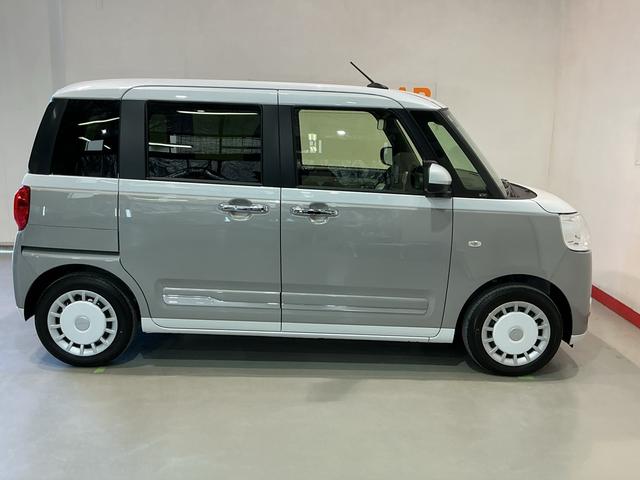 ムーヴキャンバスストライプスG前後障害物センサー アイドルストップ セキュリティアラーム スマートキープッシュスタート Sヒーター キーフリーキー LEDライト 車線逸脱警報 ベンチシート オートハイビーム(栃木県)の中古車