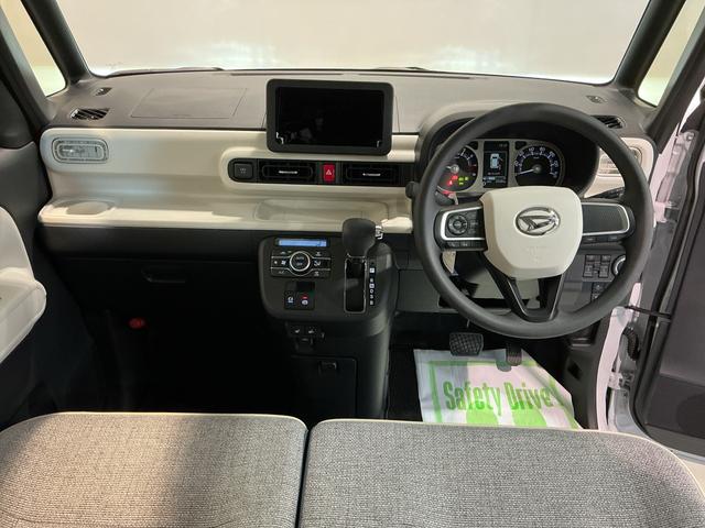 ムーヴキャンバスストライプスG前後障害物センサー アイドルストップ セキュリティアラーム スマートキープッシュスタート Sヒーター キーフリーキー LEDライト 車線逸脱警報 ベンチシート オートハイビーム(栃木県)の中古車