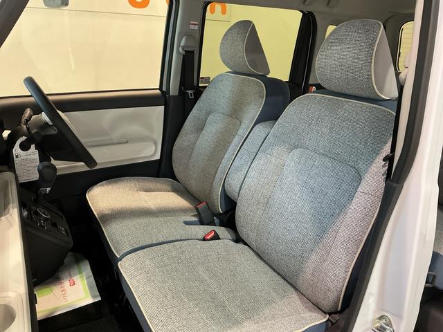 ムーヴキャンバスストライプスG前後障害物センサー アイドルストップ セキュリティアラーム スマートキープッシュスタート Sヒーター キーフリーキー LEDライト 車線逸脱警報 ベンチシート オートハイビーム(栃木県)の中古車