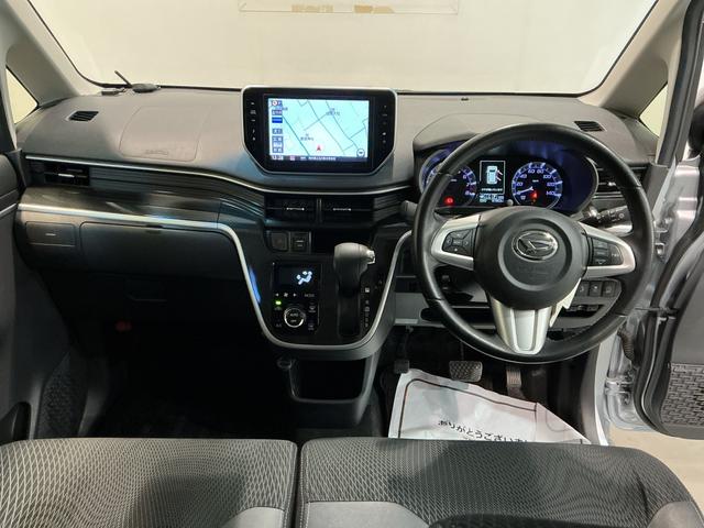 ムーヴカスタム　ＲＳ　ハイパーＳＡII電格ミラー　ＬＥＤヘットライト　横滑り防止機能　ＥＴＣ車載器　アイドルストップ　ターボ　車線逸脱警報　キーフリー　オートライト　ナビＴＶ　ベンチシート　デュアルエアバッグ　エアバッグ　ＡＢＳ（栃木県）の中古車