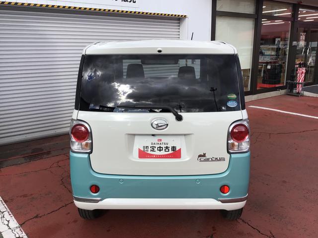 ムーヴキャンバスＧメイクアップＶＳ　ＳＡIII踏み間違え防止　横滑り防止機能　パノラミックビューモニター　ＥＴＣ車載器　衝突安全ボディ　電動格納ミラー　ＬＥＤライト　シートヒータ　キーフリーシステム　ドライブレコーダー　メモリーナビ（栃木県）の中古車