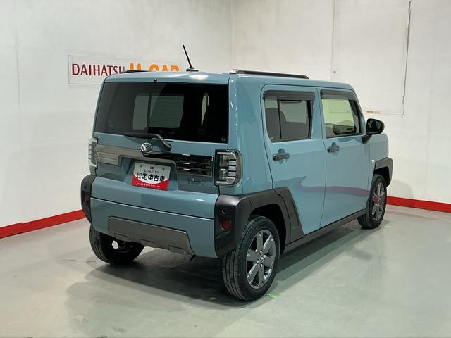 タフトＧターボ　ダーククロムベンチャー車線逸脱警報装置　衝突回避支援ブレーキ　シートヒータ　電動格納ドアミラー　安全ボディ　ＬＥＤ　ムーンルーフ　Ａストップ　オートマチックハイビーム　ターボ車　ＥＴＣ車載器　セキュリティ　記録簿　ＴＶ（栃木県）の中古車