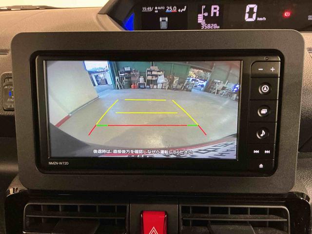 タントカスタムＸ雹害　衝突軽減ブレーキ　リアコーナーセンサー　車線逸脱防止　アイドリングストップ機能　Ｂカメラ　ナビＴＶ　盗難警報装置　ＬＥＤ　キーレスエントリー　前席シートヒーター　オートＬＥＤ（栃木県）の中古車