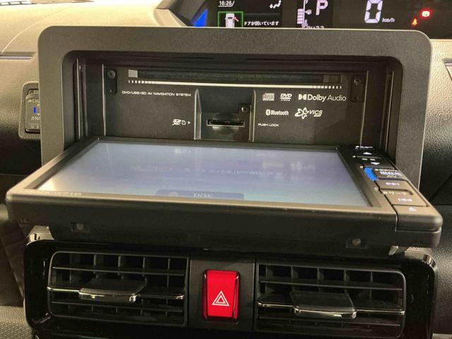 タントカスタムＸスタイルセレクションブレーキサポート　電動格納式ドアミラー　パーキングセンサー　レーンキープ　ＡＵＴＯライト　Ｉストップ　ナビＴＶ　シートヒータ　ＬＥＤライト　スマートキー　横滑り防止　ドライブレコーダー（栃木県）の中古車