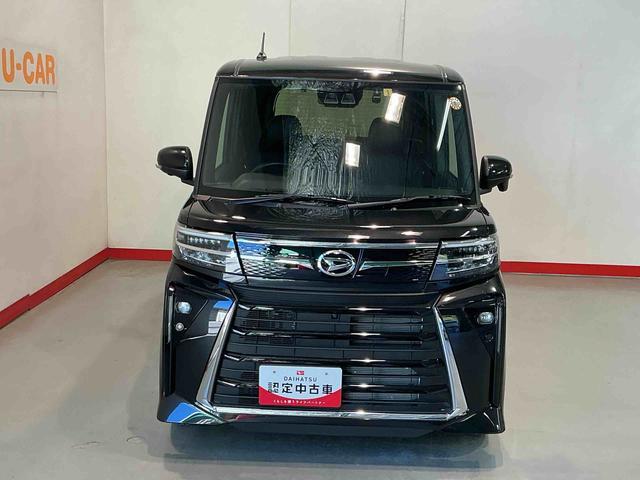 タントカスタムＸ衝突軽減ブレーキ　リアコーナーセンサー　車線逸脱防止　アイドリングストップ機能　ナビＴＶ　盗難警報装置　ＬＥＤ　ＥＴＣ　キーレスエントリー　前席シートヒーター　スマートキー（栃木県）の中古車