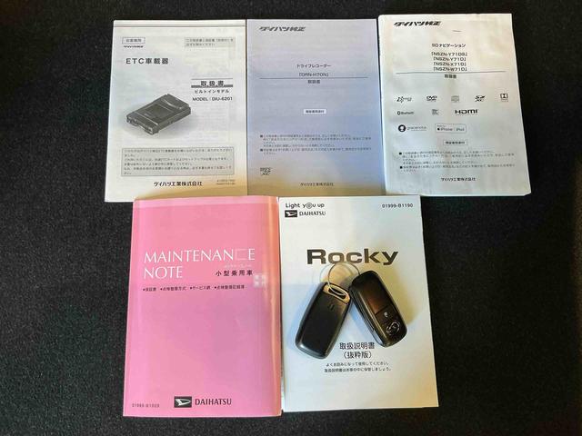 ロッキーＧキーフリー　スマートキー＆プッシュスタート　ナビＴＶ　ＥＴＣ　ＬＥＤヘッドランプ　コーナーセンサー　ドライブレコーダー　エコアイドル　４ＷＤ　アルミホイール　オートライト（栃木県）の中古車