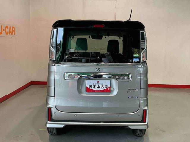 スペーシアカスタムハイブリッドＸＳターボ両自動ドア　前後誤発進抑制機能　ドライブレコーダ　アルミホイールタイヤ　リアコーナーセンサー　電格ミラー　リアカメラ　盗難防止　衝突安全ボディ　スマートキー付　ターボモデル　ＥＳＣ　ＬＥＤ　ナビＴＶ（栃木県）の中古車