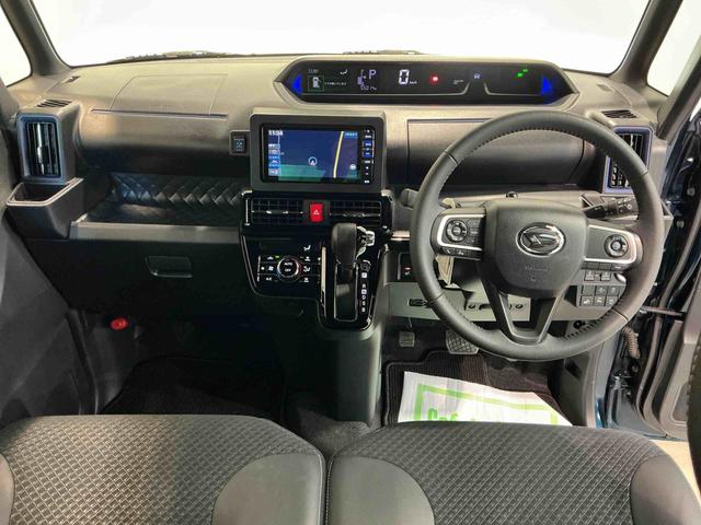 タントカスタムRSスタイルセレクション両自動ドア 前後ソナー Aライト 前席シートヒーター バックモニター ドラレコ付き オートハイビーム スマートキー LEDヘッドライト ETC付 ターボ 盗難防止システム ナビTV(栃木県)の中古車