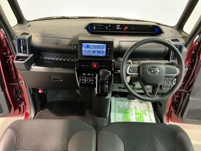 タントカスタムＸスタイルセレクションブレーキサポート　電動格納式ドアミラー　パーキングセンサー　レーンキープ　ＡＵＴＯライト　Ｉストップ　ナビＴＶ　シートヒータ　ＬＥＤライト　スマートキー　ＥＴＣ　ドライブレコーダー　アルミ（栃木県）の中古車