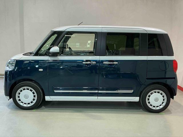 ムーヴキャンバスストライプスＧターボレーダーブレーキ　シートＨ　左右オートスライド　オートハイビーム　ＬＥＤヘッドライト　クリアランスソナー　ターボ車　スマートキー　レーンキープ　セキュリティーアラーム　ベンチシート（栃木県）の中古車