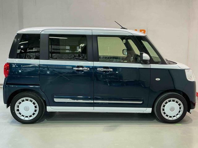 ムーヴキャンバスストライプスＧターボレーダーブレーキ　シートＨ　左右オートスライド　オートハイビーム　ＬＥＤヘッドライト　クリアランスソナー　ターボ車　スマートキー　レーンキープ　セキュリティーアラーム　ベンチシート（栃木県）の中古車