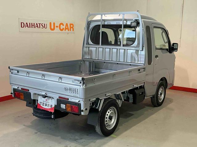 ハイゼットトラックジャンボスタンダード切り替え４ＷＤ　衝突軽減システム　エアバック　車線逸脱警報　デュアルエアバック　横滑り防止装置　コーナーセンサー　アイドリングストップ　オートマチックハイビーム　エアコン　オートライト（栃木県）の中古車