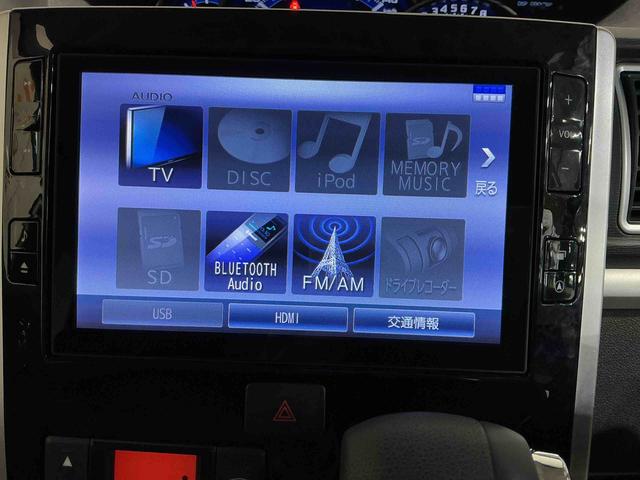 タントカスタムＸ　トップエディションＳＡIIＥＴＣ装備　衝突軽減システム　両側スライド片側電動ドア　車線逸脱警報装置　セキュリティ　Ｂモニター　衝突安全ボディ　ＬＥＤヘッドライト　キーフリーシステム　ナビＴＶ　アルミ（栃木県）の中古車