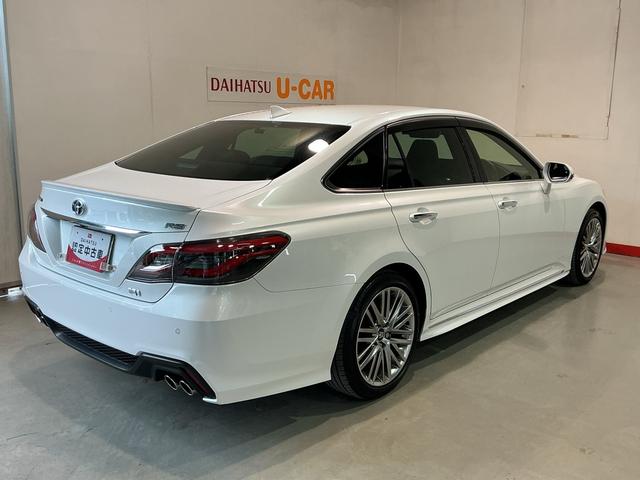 クラウンハイブリッドRSクリアランソナ レーンアシスト LEDヘッドライト クルコン スマートエントリー セキュリティーアラーム 横滑り防止 ETC オートライト TVナビ アルミ メモリーナビ ABS エアバッグ(栃木県)の中古車