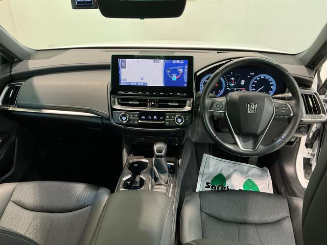 クラウンハイブリッドRSクリアランソナ レーンアシスト LEDヘッドライト クルコン スマートエントリー セキュリティーアラーム 横滑り防止 ETC オートライト TVナビ アルミ メモリーナビ ABS エアバッグ(栃木県)の中古車