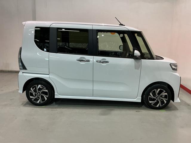 タントカスタムＸ衝突軽減ブレーキ　リアコーナーセンサー　車線逸脱防止　アイドリングストップ機能　Ｂカメラ　ナビＴＶ　盗難警報装置　ＬＥＤ　ＥＴＣ　キーレスエントリー　前席シートヒーター　オートＬＥＤ　電動格納ミラー（栃木県）の中古車