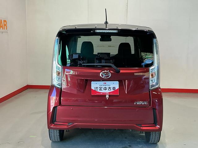 ムーヴカスタム　ＲＳ　ハイパーＳＡIIIターボエンジン　電動格納ドアミラー　アイドリングＳＴＯＰ　ナビＴＶ　レーンアシスト　セキュリティアラーム　Ｒカメラ　キーレス　スマートキー　アルミホイール　メモリナビ　横滑り防止　ベンチシート　ＡＢＳ（栃木県）の中古車