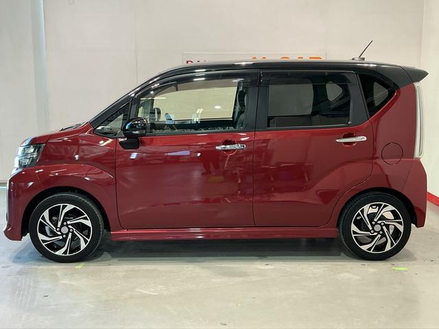 ムーヴカスタム　ＲＳ　ハイパーＳＡIIIターボエンジン　電動格納ドアミラー　アイドリングＳＴＯＰ　ナビＴＶ　レーンアシスト　セキュリティアラーム　Ｒカメラ　キーレス　スマートキー　アルミホイール　メモリナビ　横滑り防止　ベンチシート　ＡＢＳ（栃木県）の中古車