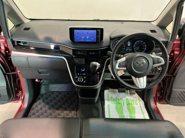 ムーヴカスタム　ＲＳ　ハイパーＳＡIIIターボエンジン　電動格納ドアミラー　アイドリングＳＴＯＰ　ナビＴＶ　レーンアシスト　セキュリティアラーム　Ｒカメラ　キーレス　スマートキー　アルミホイール　メモリナビ　横滑り防止　ベンチシート　ＡＢＳ（栃木県）の中古車