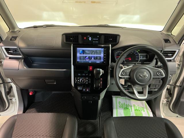 トールカスタムGオートクルーズ 助手席エアバッグ LEDライト キーレス Iストップ 電格ミラー ハイビームアシスト イモビ バックカメラ ESC ワンオーナー ETC エアバック アルミ スマートキー(栃木県)の中古車