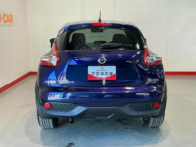 ジューク16GT FOUR衝突被害軽減システム 衝突安全ボディ ETC車載器 レーンキープアシスト 電格ミラー 盗難防止システム インテリジェントキー アルミホイール Bカメ オートライト キーレス メモリーナビ(栃木県)の中古車