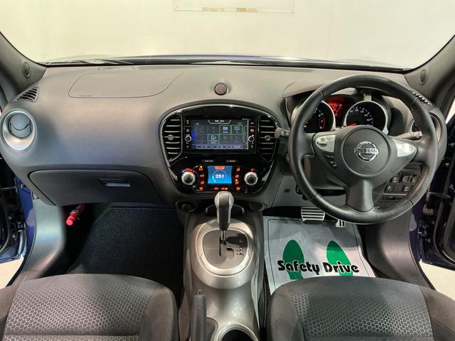 ジューク16GT FOUR衝突被害軽減システム 衝突安全ボディ ETC車載器 レーンキープアシスト 電格ミラー 盗難防止システム インテリジェントキー アルミホイール Bカメ オートライト キーレス メモリーナビ(栃木県)の中古車