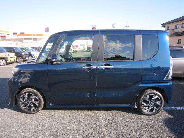 タントカスタムX両側電動スライドドア アイドリングストップレス 衝突軽減ブレーキ 車線逸脱防止 ディスプレイオーディオ バックカメラ 前席シートヒーター オートLED 電動格納ミラー オートライト(栃木県)の中古車