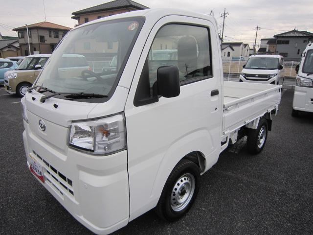 ハイゼットトラックスタンダード　農用スペシャル衝突安全ボディ　誤発進抑制機能　オートハイビーム　オートライト　アイドリングストップ　横滑り防止　切替式４ＷＤ　ＡＢＳ　運転席エアバッグ　車線逸脱警報（栃木県）の中古車