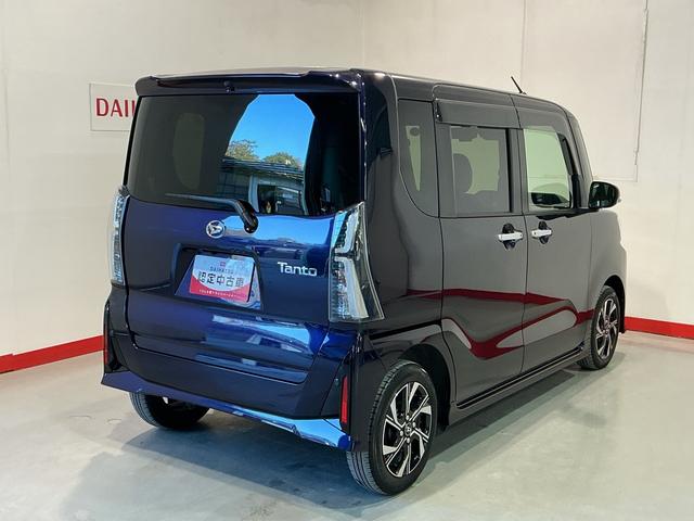 タントカスタムX衝突軽減ブレーキ リアコーナーセンサー 車線逸脱防止 アイドリングストップ機能 Bカメラ ナビTV 盗難警報装置 LED キーレスエントリー 前席シートヒーター オートLED(栃木県)の中古車