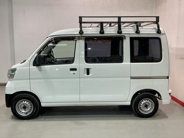 ハイゼットカーゴカーゴ2シーターハイルーフスマートアシスト ソナーセンサー 純正ラジオ ルーフキャリアー オートライト(栃木県)の中古車