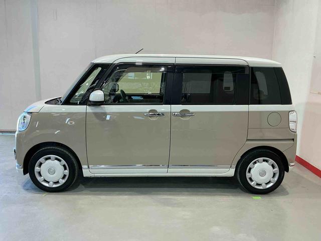 ムーヴキャンバスＧメイクアップリミテッド　ＳＡIIIＩＳＴＯＰ　電格ミラー　パノラミックビューモニター　助手席エアバック　レーンキープ　ＬＥＤ　ナビＴＶ　オートＬＥＤ　プッシュスタートスマートキー　横滑り防止システム　キーレスエントリー　ドラレコ（栃木県）の中古車