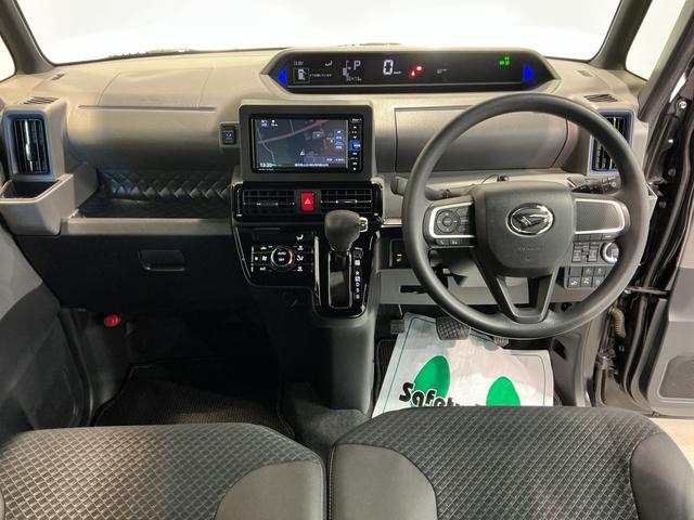 タントカスタムＸセレクションソナー　ＬＥＤ　前席シートヒーター　キーフリー　オートハイビーム　アルミホイール　車線逸脱警報　エコアイドル　オートライト　スマートキー　ベンチシート　メモリーナビ　ナビテレビ（栃木県）の中古車