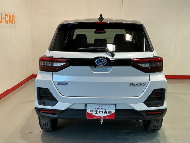 ロッキープレミアムＧ　ＨＥＶバックカメラ付き　電動格納式ドアミラー　衝突被害軽減　盗難防止　衝突安全ボディ　アルミホイル　ＬＥＤライト　オートＬＥＤ　Ｓヒーター　スマートキー　アイドリングストップ　キーフリー　ＴＶ（栃木県）の中古車