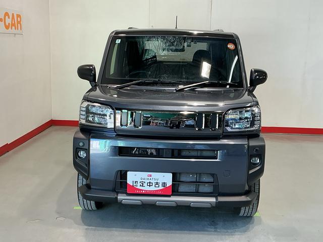 タフトＧターボ　ダーククロムベンチャー車線逸脱警報装置　衝突回避支援ブレーキ　シートヒータ　電動格納ドアミラー　安全ボディ　ＬＥＤ　ナビＴＶ　ムーンルーフ　Ａストップ　オートマチックハイビーム　ターボ車　ＥＴＣ車載器　セキュリティ（栃木県）の中古車