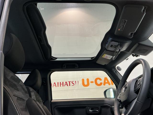 タフトＧターボ　ダーククロムベンチャー車線逸脱警報装置　衝突回避支援ブレーキ　シートヒータ　電動格納ドアミラー　安全ボディ　ＬＥＤ　ナビＴＶ　ムーンルーフ　Ａストップ　オートマチックハイビーム　ターボ車　ＥＴＣ車載器　セキュリティ（栃木県）の中古車