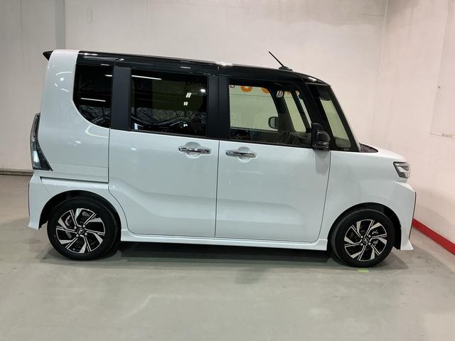 タントカスタムX衝突軽減ブレーキ リアコーナーセンサー 車線逸脱防止 アイドリングストップ機能 盗難警報装置 LED キーレスエントリー 前席シートヒーター オートLED 電動格納ミラー(栃木県)の中古車