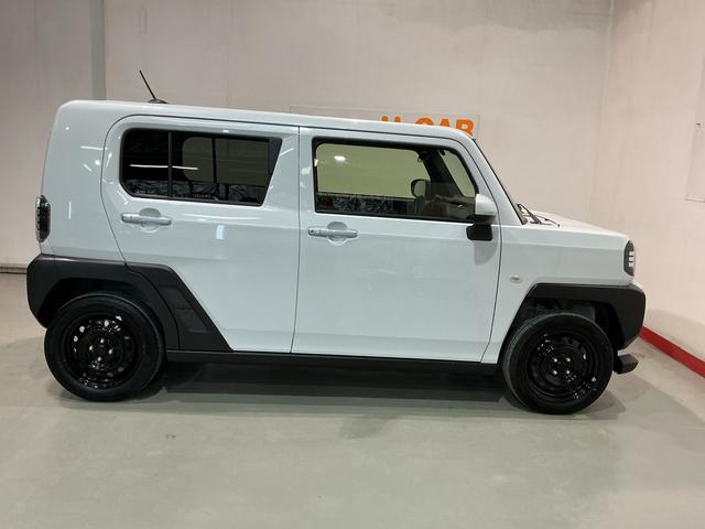 タフトＸ電動ミラー　ハイビームアシスト　安全ボディ　キーフリー　レーンキープ　ＬＥＤヘッドライト　ガラスルーフ　スマートキ−　オートライト　アイドリング　セキュリティ　衝突軽減ブレーキ（栃木県）の中古車