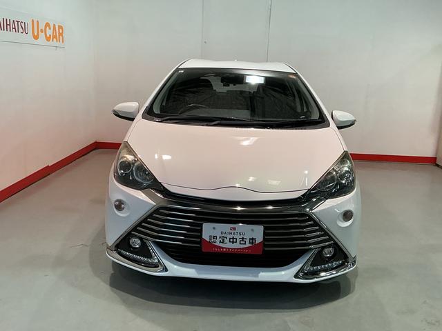 アクアＧ　Ｇ’ｓドラレコ付き　ＡＵＴＯライト　ＥＴＣ付き　盗難防止装置　キーレス　オートクルーズコントロール　スマートキープッシュスタート　運転席助手席エアバック　衝突安全ボディ　横滑防止　ナビＴＶ（栃木県）の中古車